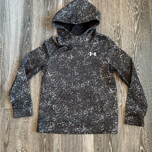 Under Armour Black and White Patterned Hoodie